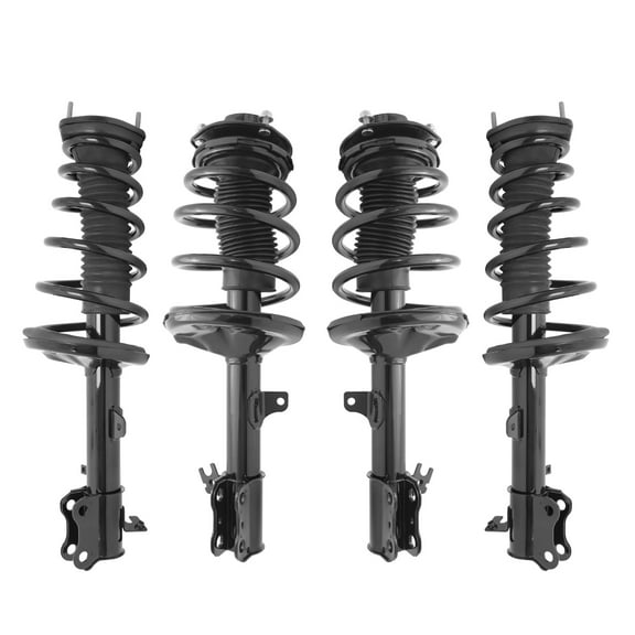 Unity Automotive 4-11477-15907-001 Front & Rear Complete Strut Assembly Kit For 1999-2003 Lexus RX300; 2001-2003 Toyota Highlander