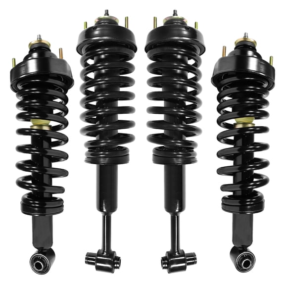 Front & Rear Complete Strut Assembly Kit Compatible for 2002-2003 Compatible ford Explorer, 2002-2003 Mercury Mountaineer