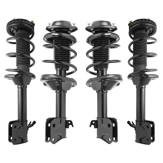 Unity Automotive 4-11193-15391-001 Front & Rear Complete Strut Assembly Kit For 2002-2003 Subaru Impreza Sedan