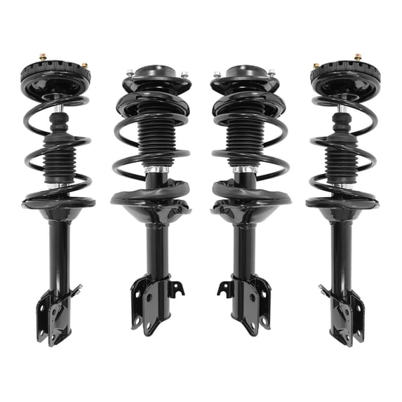 Unity Automotive 4-11195-15393-001 4 Wheel Complete Strut Kit Fits 2002-2003 Subaru Impreza