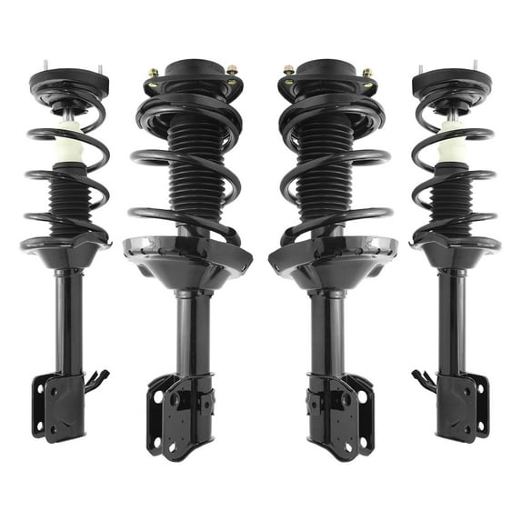 Unity Automotive 4-11157-15335-001 Front & Rear Complete Strut Assembly Kit For 2004-2007 Subaru Impreza Wagon