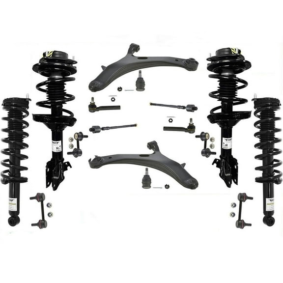 Front & Rear Struts Control Arms Ball Joints 14Pcs fits for Subaru Outback 05-09