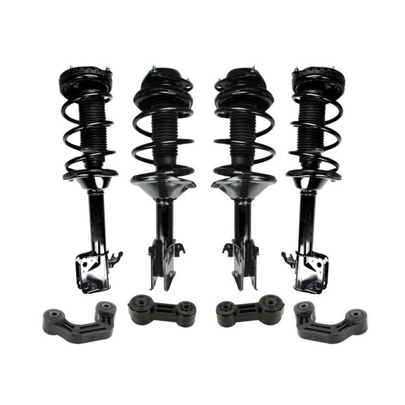 Front & Rear Struts & Sway Bar Links for Subaru Impreza TS Wagon 2.5L 2002-2003