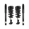thumbnail image 1 of Front and Rear Suspension Strut Coil Spring and Shock Absorber Assembly 4 Piece Kit - Compatible with 2007 - 2013 Chevy Silverado 1500 (Excludes Electronic Ride Control Suspension) 2008 2009 2010 2011, 1 of 2