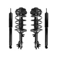 thumbnail image 1 of Front and Rear Suspension Strut Coil Spring and Shock Absorber Assembly Kit - 4 Piece - Compatible with 2001 - 2006 Hyundai Santa Fe 2002 2003 2004 2005, 1 of 1