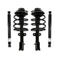 thumbnail image 1 of Front and Rear Suspension Strut Coil Spring and Shock Absorber Assembly Kit - 4 Piece - Compatible with 2001 - 2007 Dodge Caravan FWD 3.3L V6 (Excludes Raised Roof and Handicap Models) 2003 2006, 1 of 2