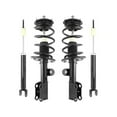 thumbnail image 1 of Front and Rear Suspension Strut Coil Spring and Shock Absorber Assembly Kit - 4 Piece - Compatible with 2013 - 2018 Ford Taurus 3.5L V6 (Excludes SHO, Police Models, and 4-Cylinder) 2014 2015, 1 of 2