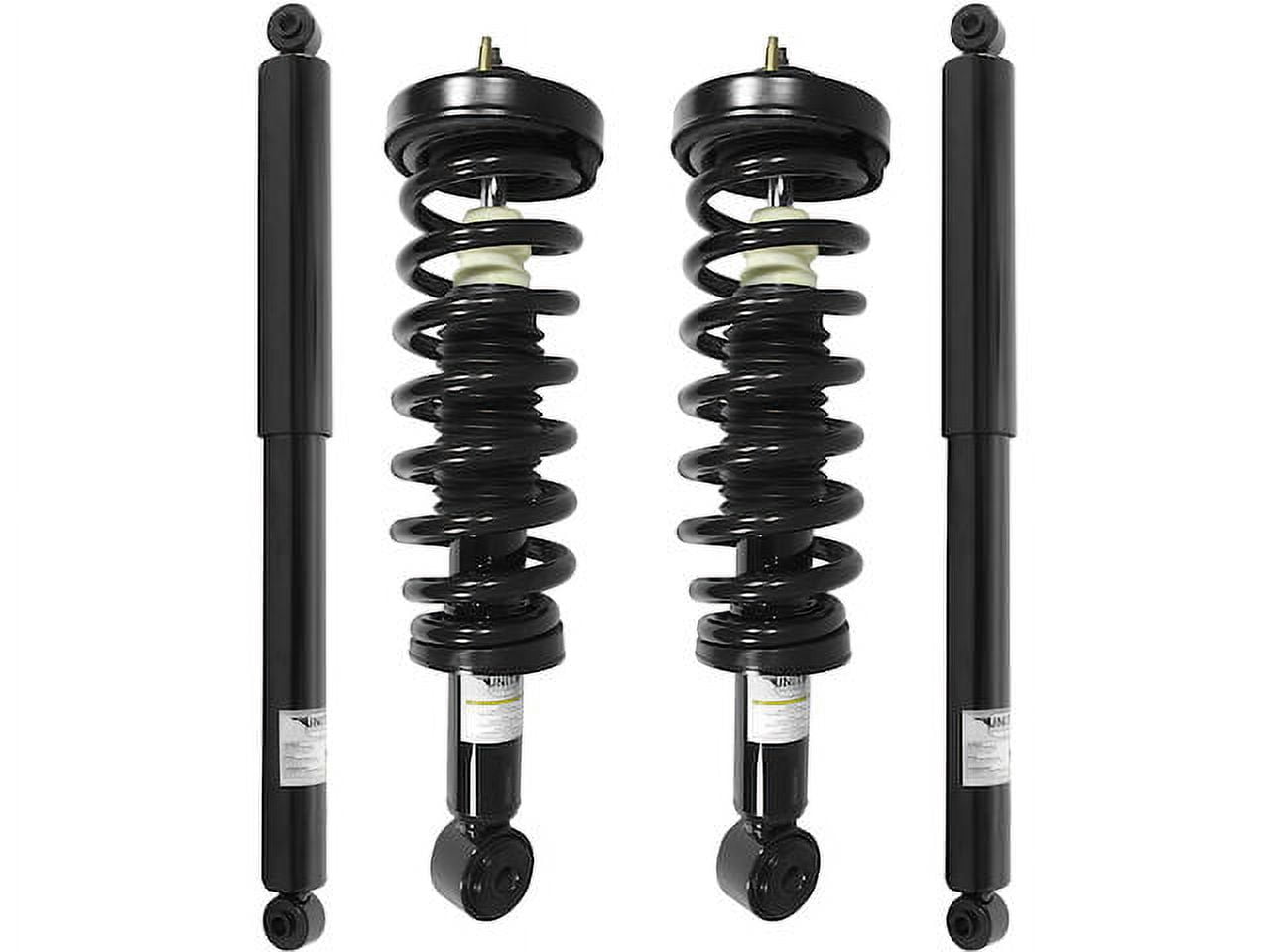 Front and Rear Suspension Strut and Shock Absorber Assembly Kit 4