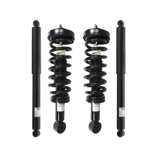 Front and Rear Suspension Strut and Shock Absorber Assembly Kit 4