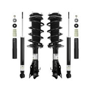 Front and Rear Suspension Strut and Shock Absorber Assembly Kit - 4 Piece - Compatible with 2006 - 2011 Honda Civic Coupe Excludes Sedan and Si Models 2007 2008 2009 2010