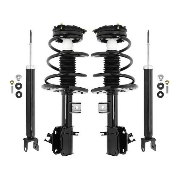 Front and Rear Suspension Strut and Shock Absorber Assembly Kit - Compatible with 2013 - 2018 Nissan Altima FWD Sedan 2.5L 4-Cylinder 2014 2015 2016 2017