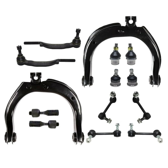Front & Rear Suspension Sway Bar Links Upper Control Arm Tie Rod Ends Upper & Lower Ball Joints 14 Pieces Kit Fits select: 2004-2007 CHEVROLET TRAILBLAZER, 2004-2007 GMC ENVOY