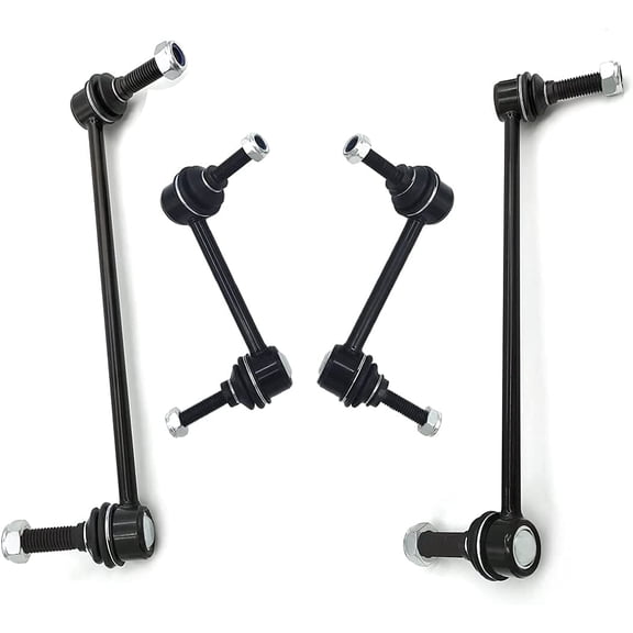 Front & Rear Sway Bar End Links Compatible With 2010-2016 Ford Taurus Flex Lincoln MKS MKT