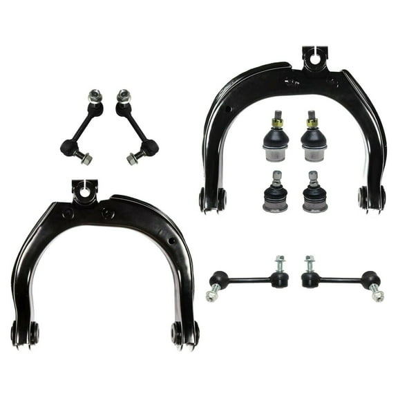 Front & Rear Sway Bar Links + Upper & Lower Ball Joints + Upper Control Arm Complete Suspension 10 Pc Kit Fits select: 2004-2007 CHEVROLET TRAILBLAZER, 2004-2007 GMC ENVOY