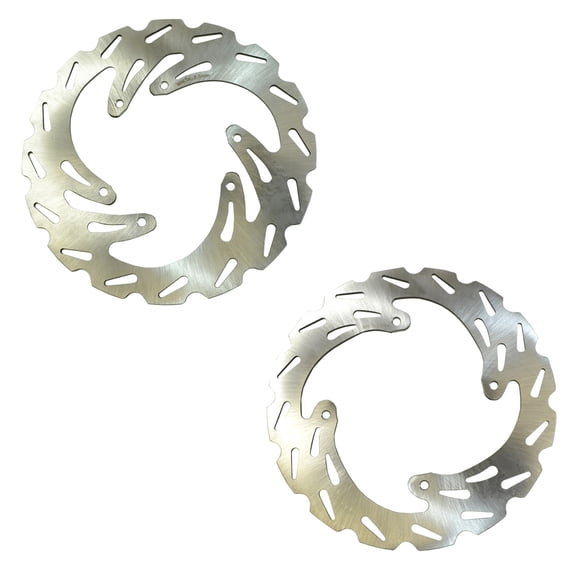 Front & Rear Wave Disc Brake Rotor CR125R CR250R CRF250R CRF250X CRF450R CRF450X