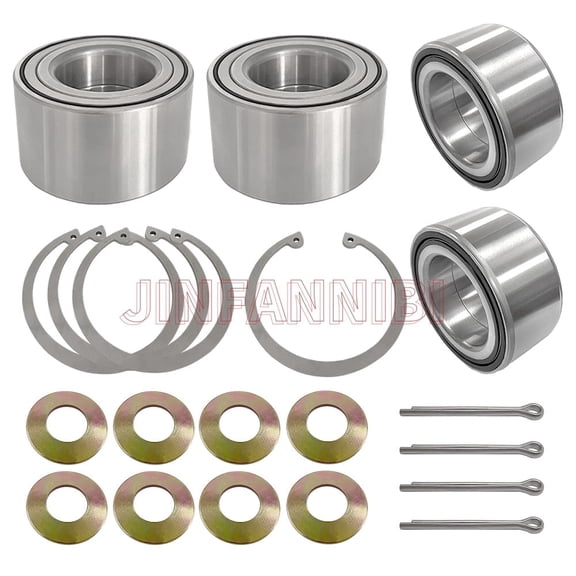 Front & Rear Wheel Bearings Kit for Polaris Ranger 500 570 700 800 900 1000 RZR 570 800 ACE 570 900 Brutus PRO XD (2008-2022) | OEM 3515090 7555796