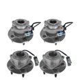 thumbnail image 1 of Front & Rear Wheel Hub & Bearing Assembly Kit For Chevrolet Pontiac Saturn, 1 of 10