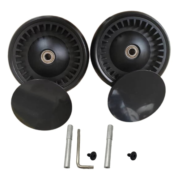 Front/Rear Wheel Strollers Wheel Bearing-Wheel Rubber Kids Carriage Small Wheel Strong Suitable for Puschair