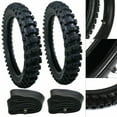 thumbnail image 1 of Front Rear Wheel Tire and Rim Inner Tube Set 50cc-150cc Dirt Pit Bikes 70/100-19 & 90/100-16 Front Rear Tire Tube Assembly Kit, 1 of 3