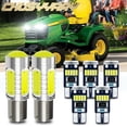 thumbnail image 1 of Front & Rear White LED light bulbs for Deere 318 322 332 420 430 655 755 855 955, 1 of 12