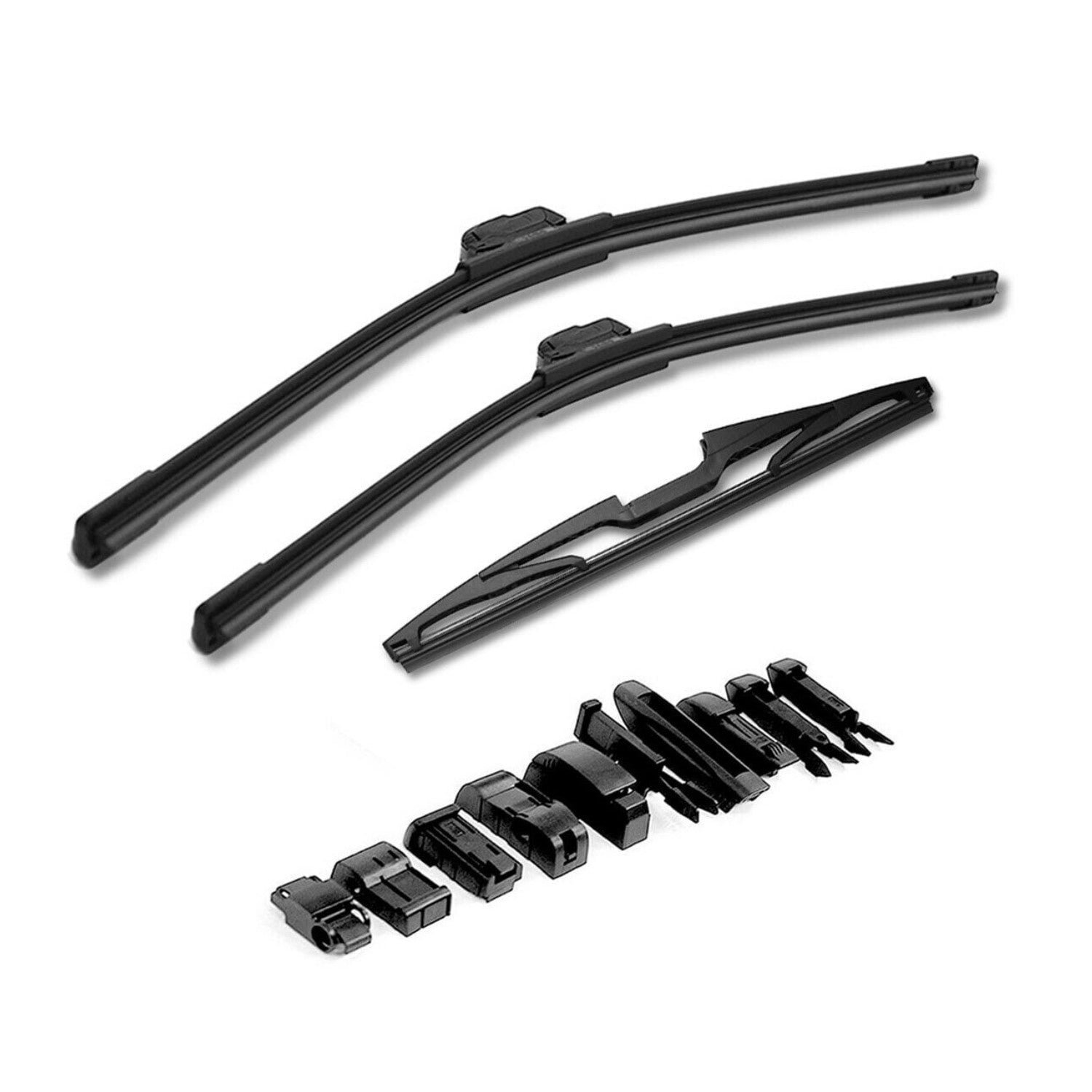 Front + Rear Wiper Blades Set fits Chevrolet Equinox 2012-2023 Windshield