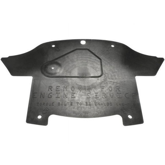 Front Rearward Undercar Engine Shield - Compatible with 2008 - 2017 Dodge Challenger 2009 2010 2011 2012 2013 2014 2015 2016