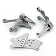 thumbnail image 1 of Front Rider Foot Pegs Rest Footrest Bracket Fit for Kawasaki ZX6R ZX636 05-08, 1 of 4