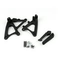 thumbnail image 1 of Front Rider Footrest Foot pegs Brackets Set For Yamaha YZF R1 2009-2011 Black, 1 of 5