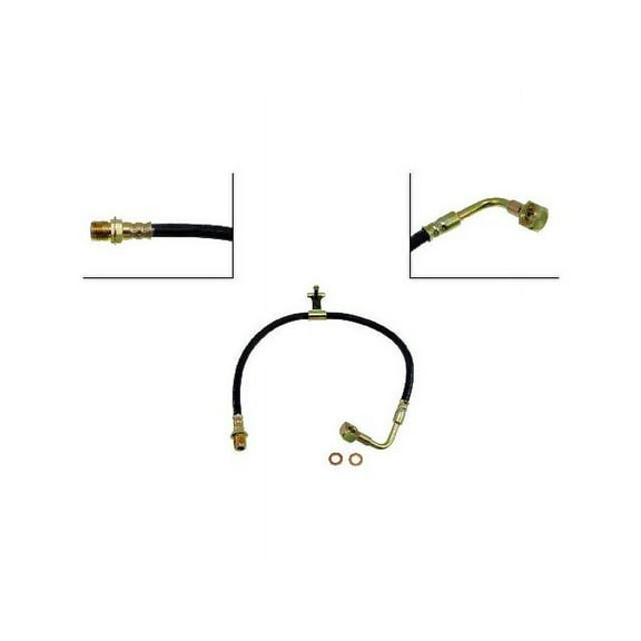 Front Right Brake Hose - Compatible with 1981 - 1986 GMC C1500 GAS 1982 1983 1984 1985