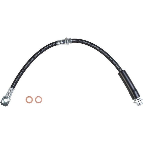 Front Right Brake Hose - Compatible with 1990 - 1999 GMC Safari AWD 1991 1992 1993 1994 1995 1996 1997 1998