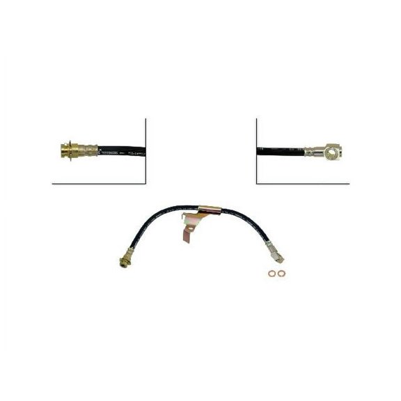 Front Right Brake Hose - Compatible with 1991 - 1993 Buick Park Avenue 1992