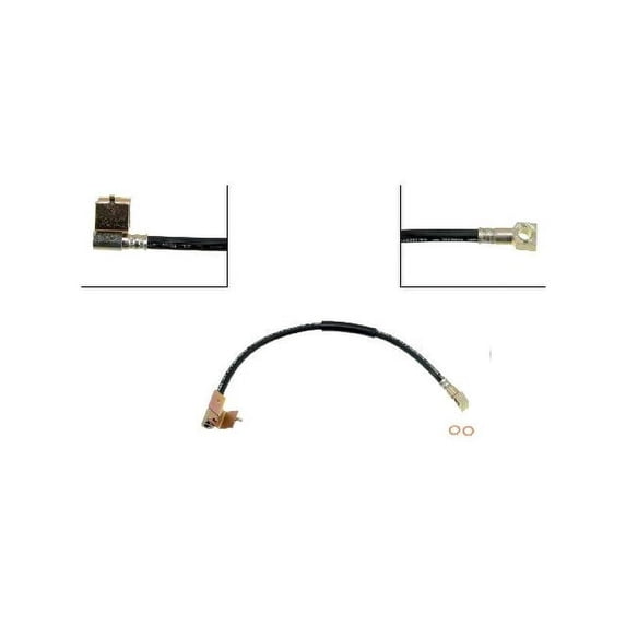 Front Right Brake Hose - Compatible with 1994 - 1999 Dodge Ram 3500 RWD - Dorman