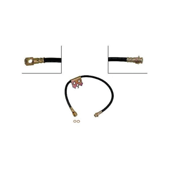 Front Right Brake Hose - Compatible with 1996 - 1998 Chevrolet K1500 Diesel - Dorman