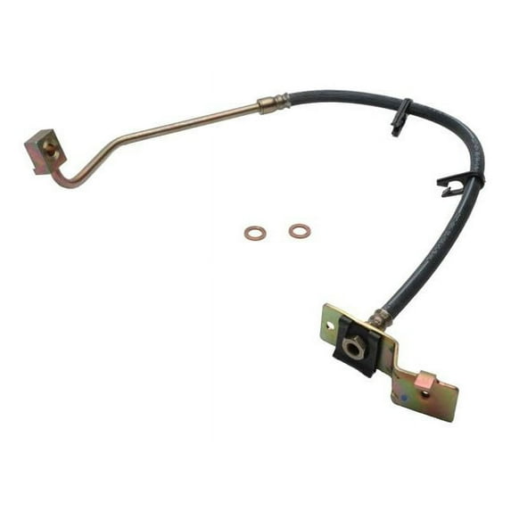 Front Right Brake Hose - Compatible with 1999 - 2004 Ford F-550 Super Duty 2000 2001 2002 2003