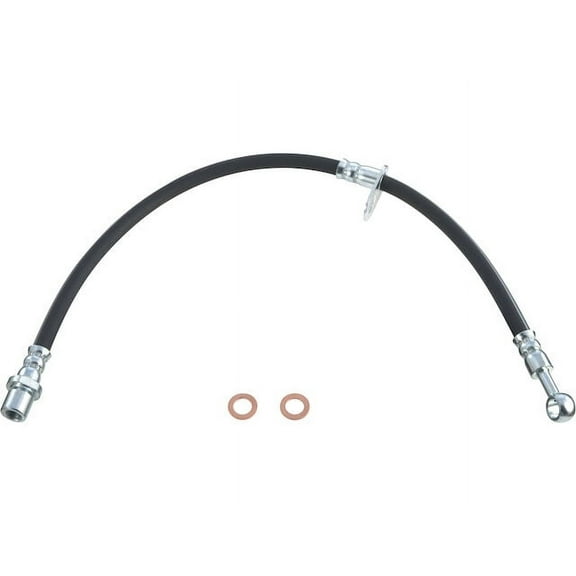 Front Right Brake Hose - Compatible with 2002 - 2016 Subaru Impreza 2.5L H4 2003 2004 2005 2006 2007 2008 2009 2010 2011 2012 2013 2014 2015