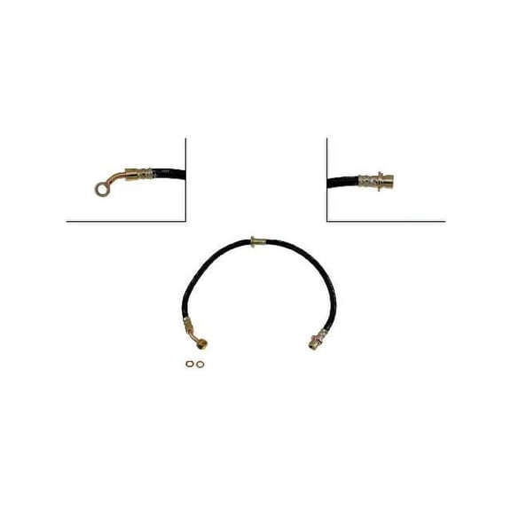Front Right Brake Hose - Compatible with 2003 - 2009, 2011 Honda Element 2004 2005 2006 2007 2008