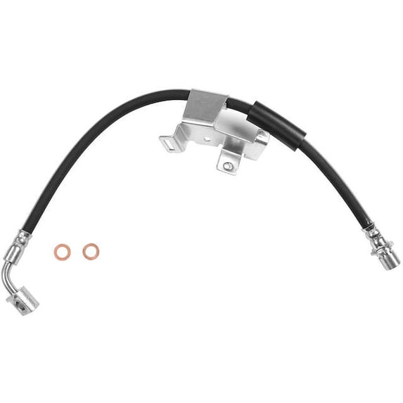 Front Right Brake Hose - Compatible with 2007 - 2018 Chevy Silverado 1500 2008 2009 2010 2011 2012 2013 2014 2015 2016 2017