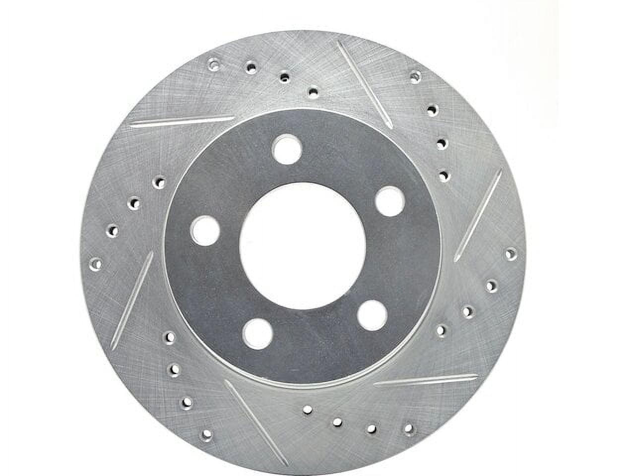 Front Right Brake Rotor - Compatible with 1986 - 1989 Jeep Comanche 4WD ...