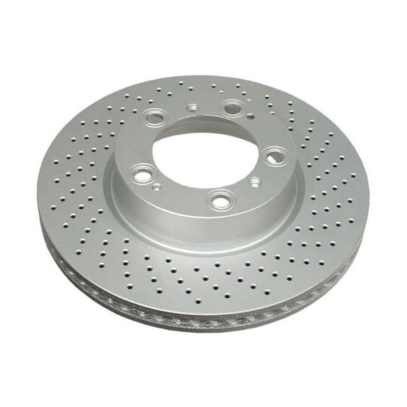 Front Right Brake Rotor - Compatible with 2000 - 2012 Porsche Boxster 2001 2002 2003 2004 2005 2006 2007 2008 2009 2010 2011