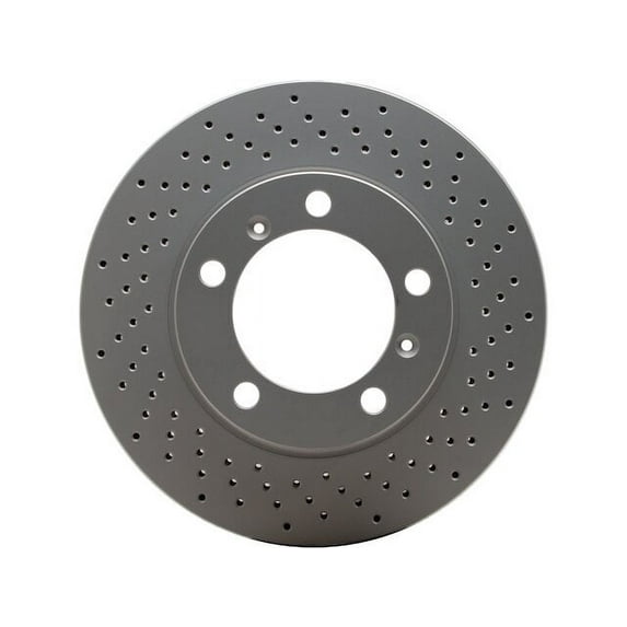 Front Right Brake Rotor - Compatible with 2005 - 2008 Porsche Boxster 2006 2007