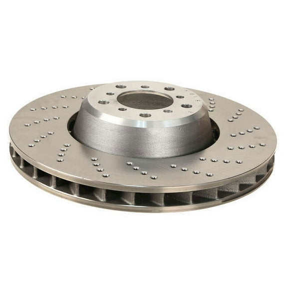 Front Right Brake Rotor - Compatible with 2006 - 2010 BMW M5 - Original Equipment
