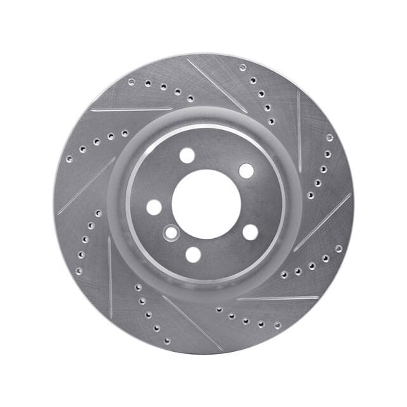 Front Right Brake Rotor - Compatible with 2006 - 2012 Land Rover Range Rover 2007 2008 2009 2010 2011