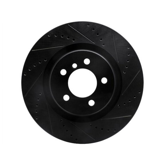 Front Right Brake Rotor - Compatible with 2006 - 2012 Land Rover Range Rover 2007 2008 2009 2010 2011