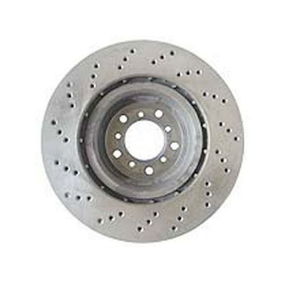Front Right Brake Rotor - Compatible with 2008 - 2013 BMW M3 2009 2010 2011 2012