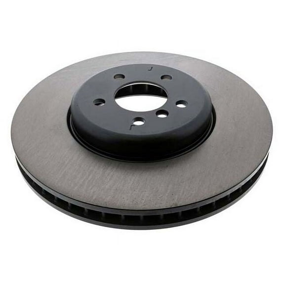 Front Right Brake Rotor - Compatible with 2009 - 2015 BMW 750Li 2010 2011 2012 2013 2014