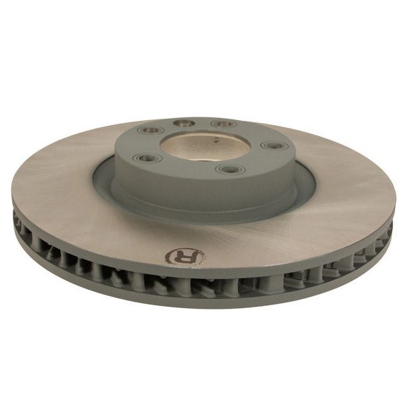 Front Right Brake Rotor - Compatible with 2011 - 2018 Porsche Cayenne 2012 2013 2014 2015 2016 2017