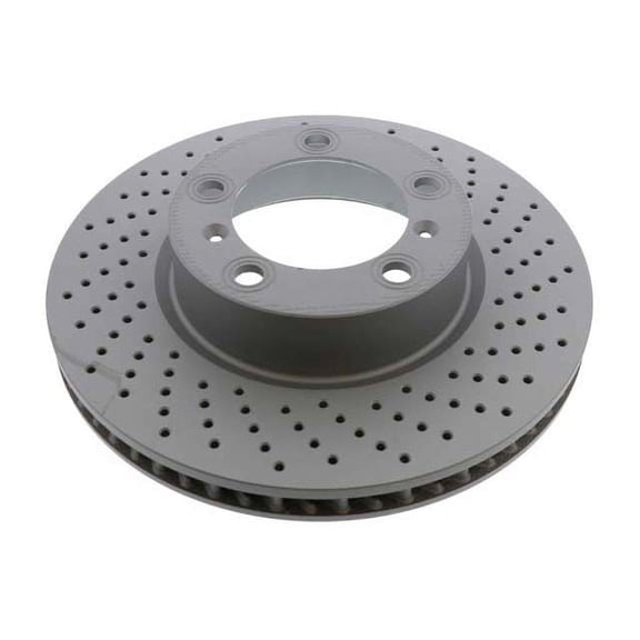 Front Right Brake Rotor - Compatible with 2013 - 2016 Porsche Boxster 2014 2015