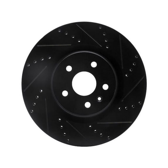 Front Right Brake Rotor - Compatible with 2014 - 2017 Chevrolet SS - Dynamic Friction