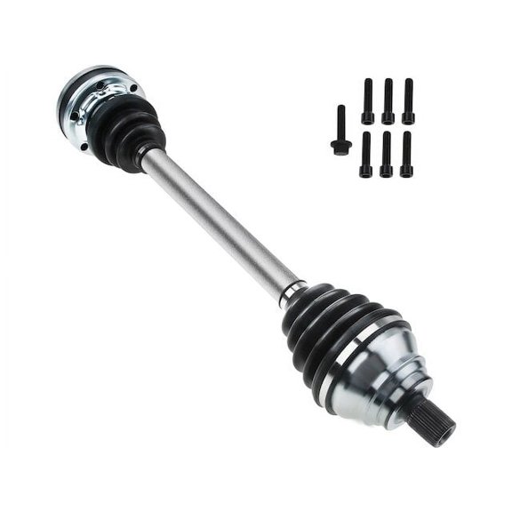 Front Right CV Axle Assembly 1 - Compatible with 2009 - 2017 Volkswagen CC 2.0L 4-Cylinder 2010 2011 2012 2013 2014 2015 2016