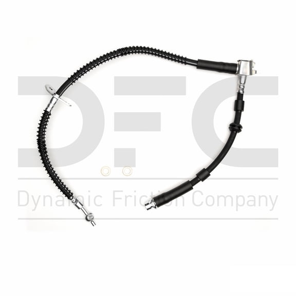Front Right Dynamic Friction Company Brake Line Hose 350-11014 For 2010-2015 Land Rover LR4